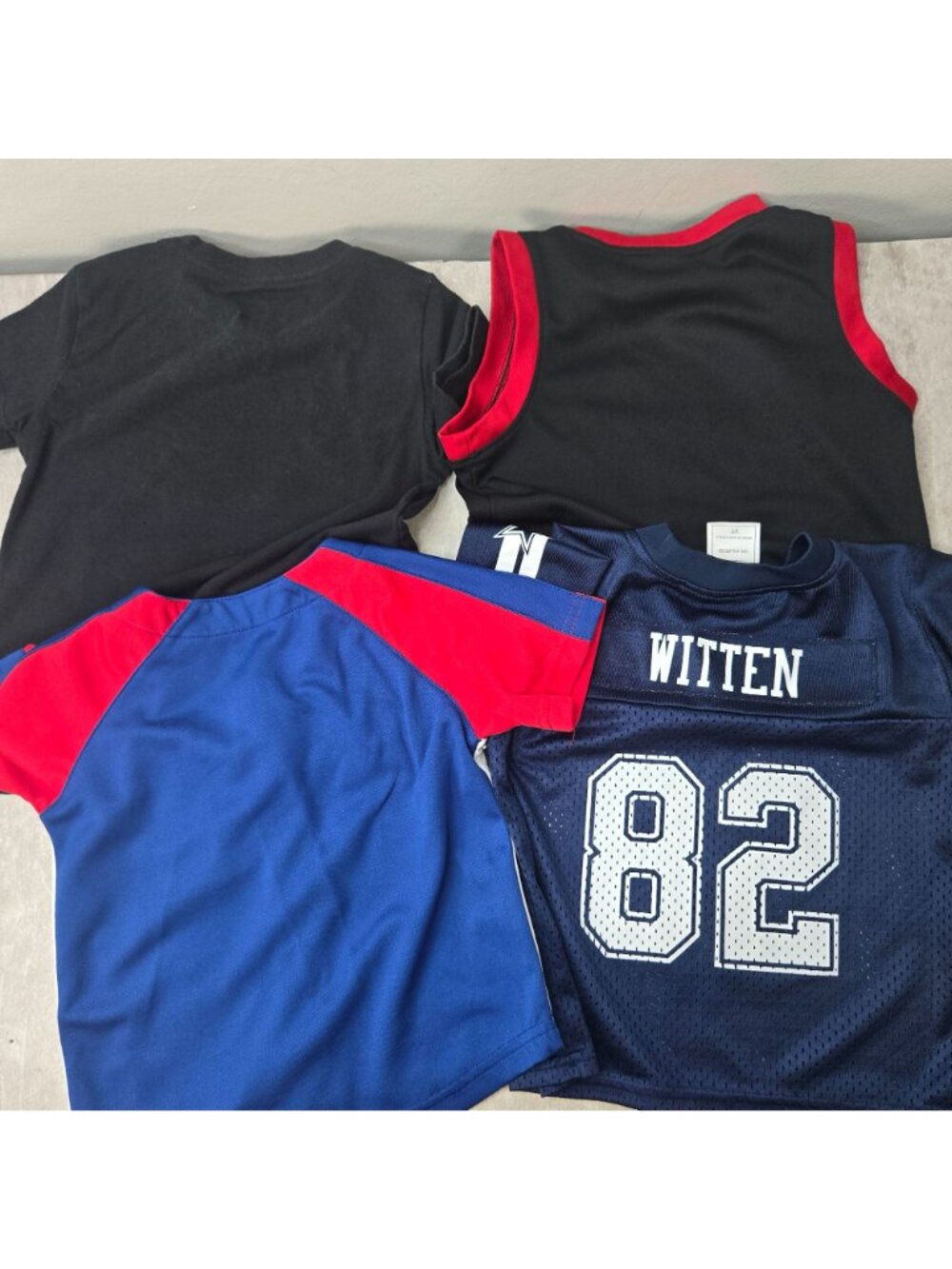 Jordan Nike Toddler T shirt Jersery Toddler Boy 3T Tops Bundle Set 4 Piece Lot - Picture 2 of 13